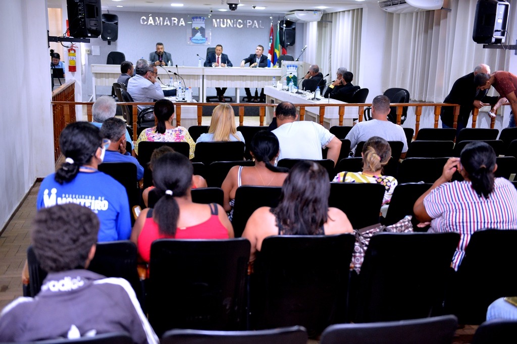 17ª Sessão Ordinária do ano de 2022 na Câmara Municipal de Monteiro.