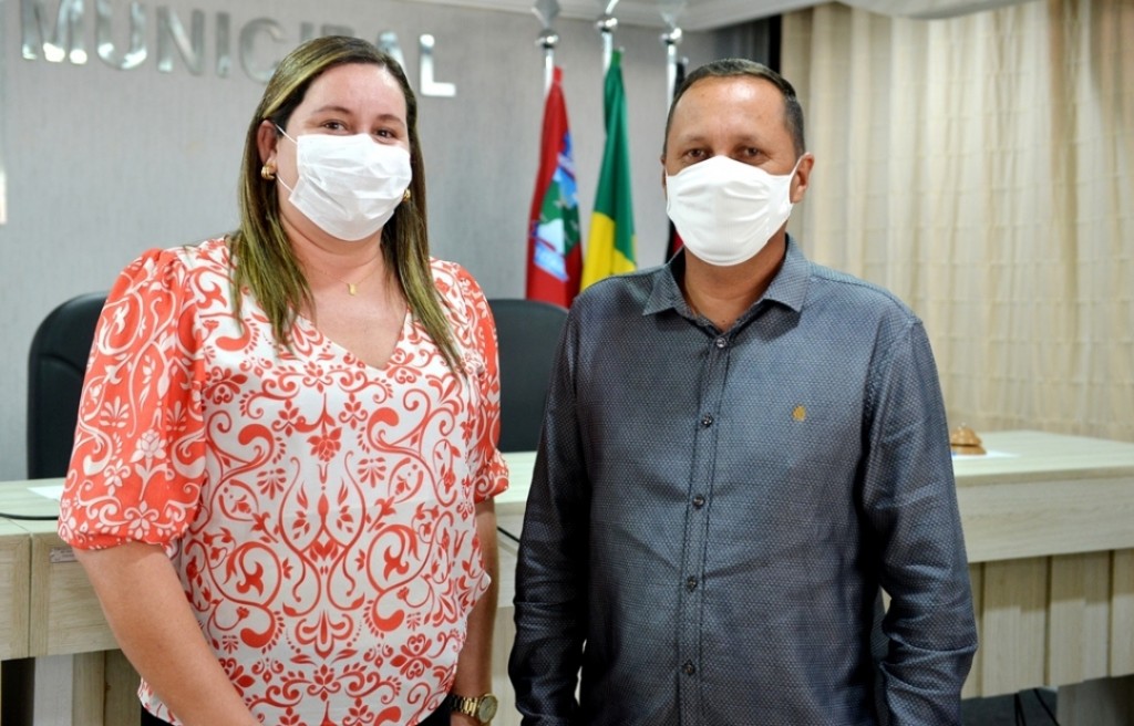 Câmara recebe a Secretaria de Saúde de Monteiro, para Relatório Quadrimestral e Relatório Anual de Gestão de Saúde.
